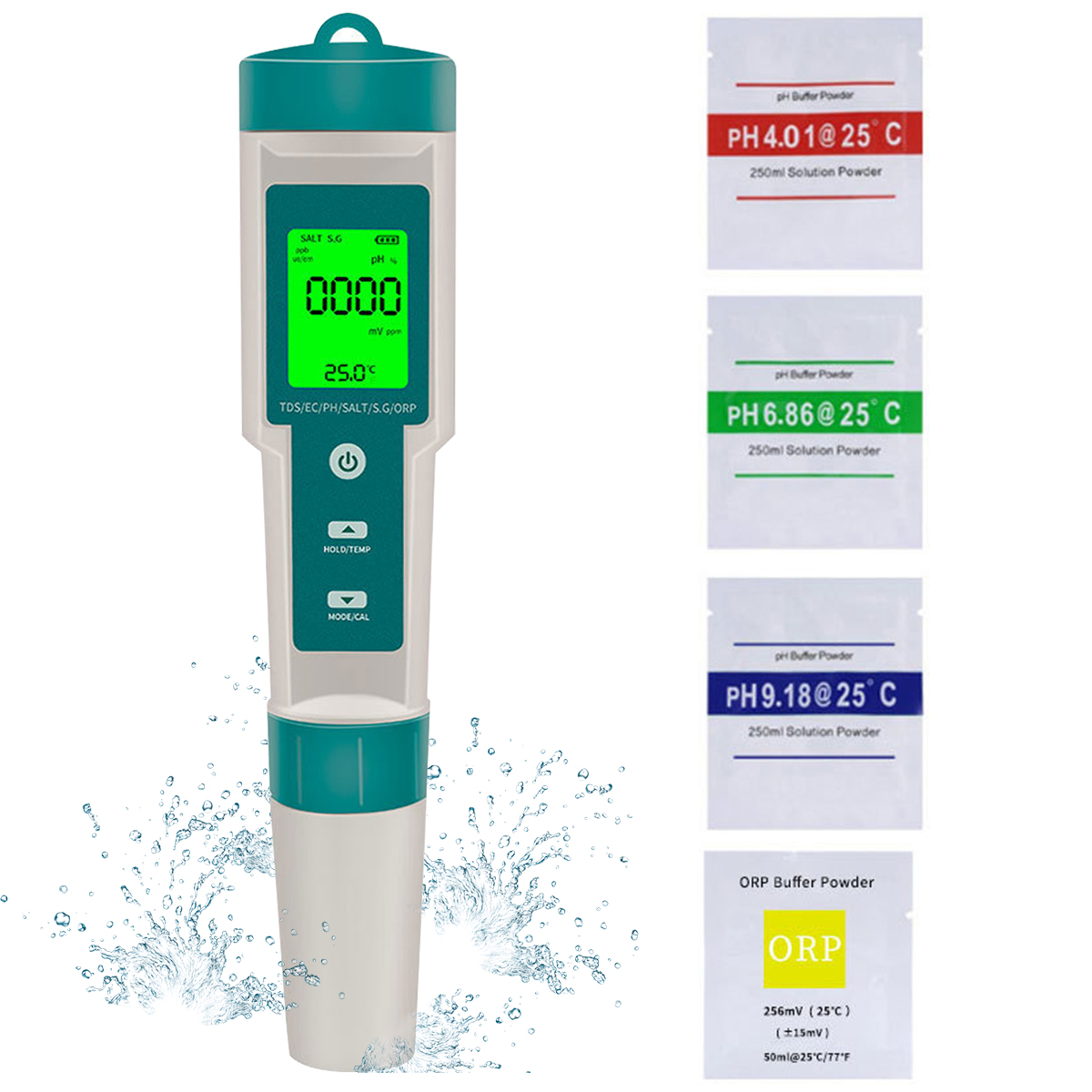 Ph Meter Digital Water Tester - Цифровой измеритель PH 7 в 1,