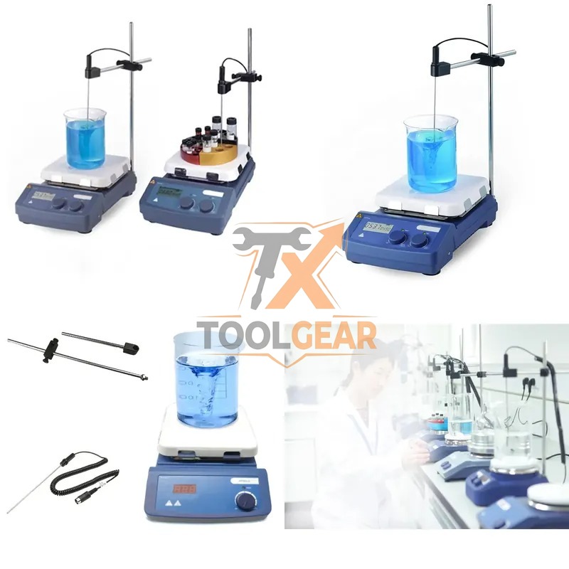 Lab Magnetic Stirrer Hot Plate - Горячая новинка 2026: Цифровая магнитная мешалка-плитка