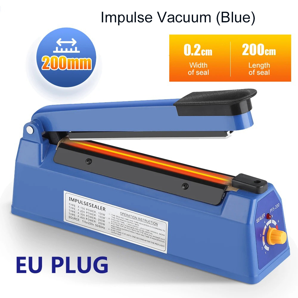 Plastic Bag Impulse Heat Sealer - Импульсный упаковщик, машина для кухни, пищевой