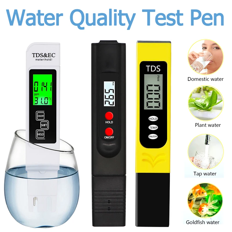Ph Meter Digital Water Tester - TDS ручка высокоточный Инструмент для твердости