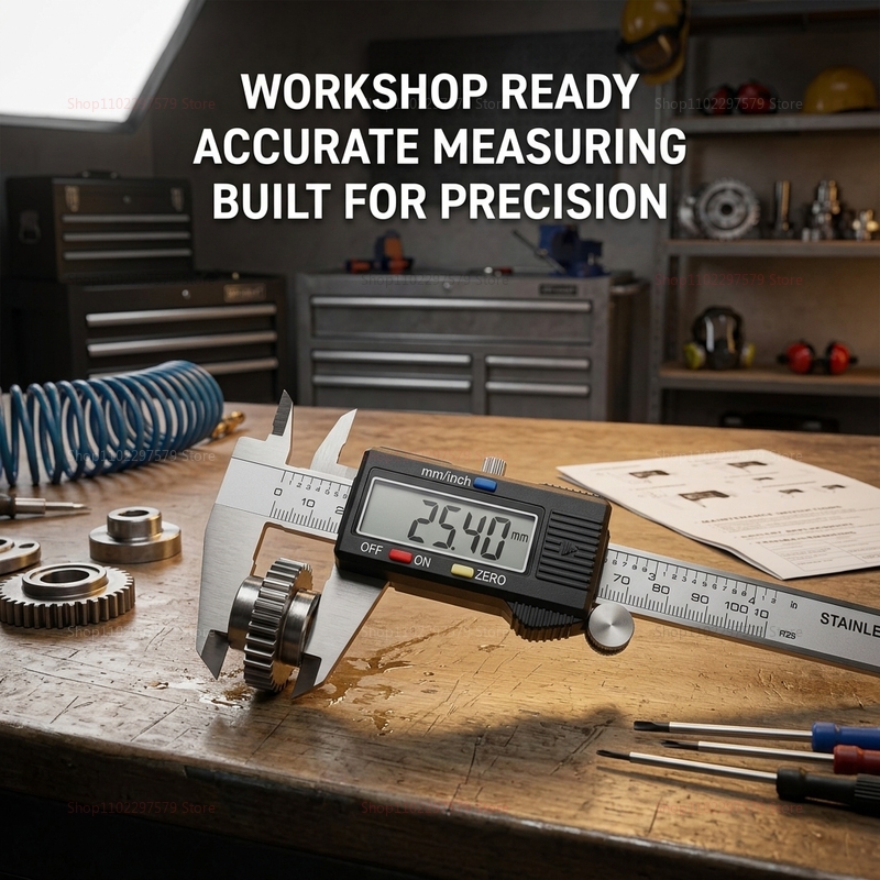 Digital Caliper 150Mm Stainless Steel - Цифровой штангенциркуль из нержавеющей стали 0-150