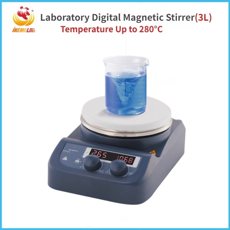 Lab Magnetic Stirrer Hot Plate - Магнитная мешалка WEIAI 1500 об/мин, лабораторная