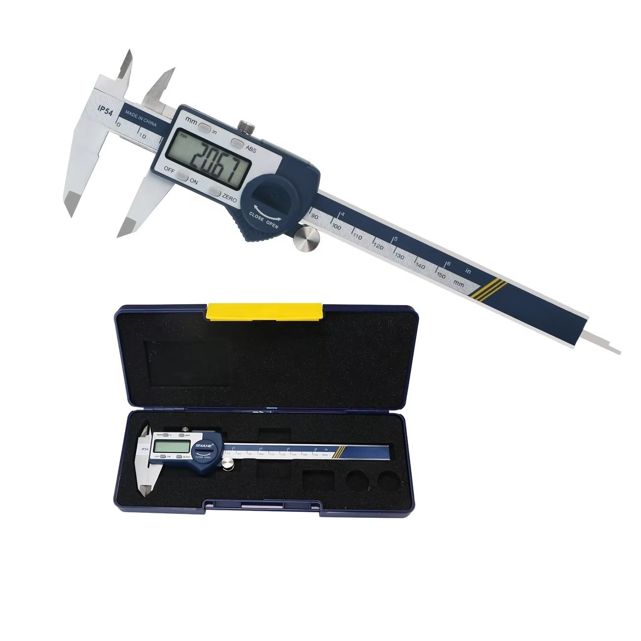 Digital Caliper 150Mm Stainless Steel - Цифровой штангенциркуль IP54 0-150 мм с