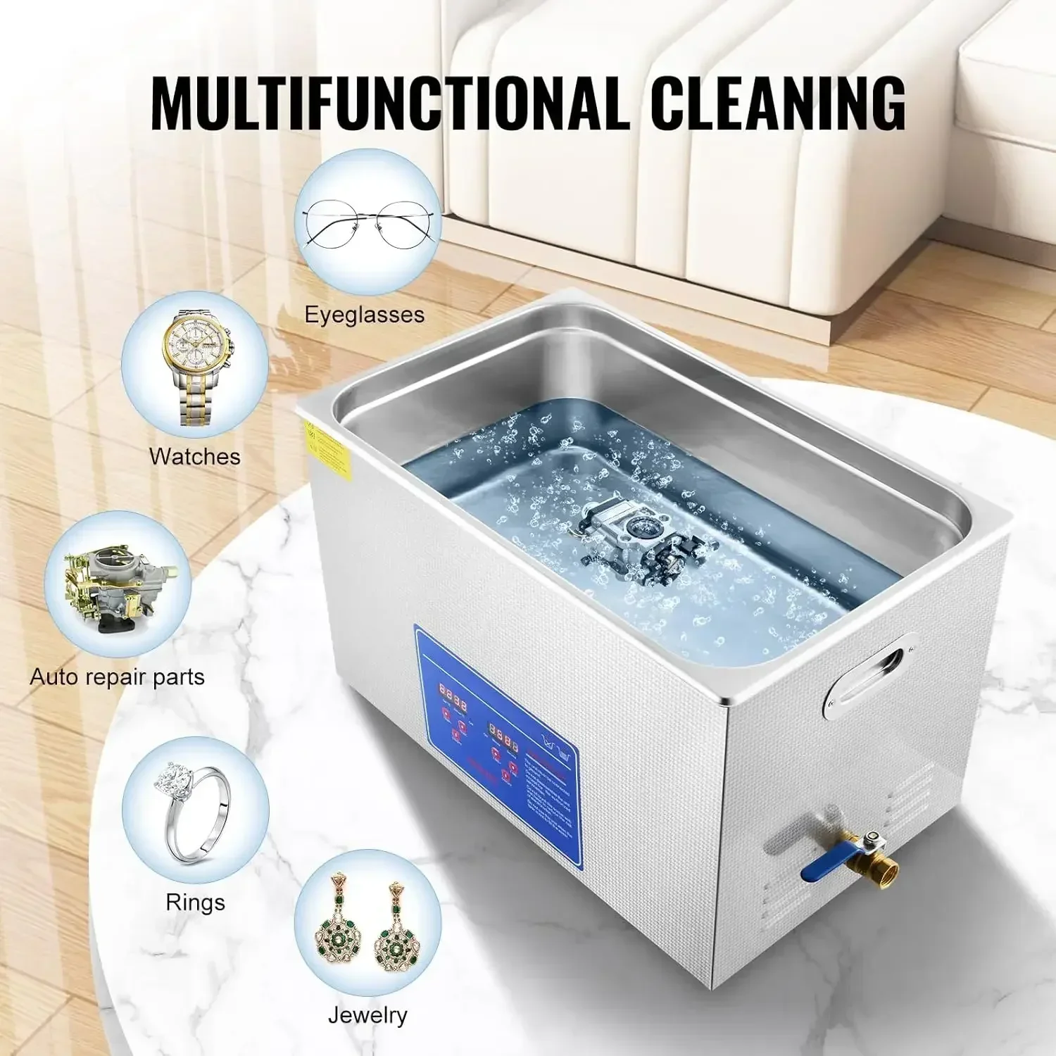 Ultrasonic Cleaner 30L Industrial - Ограниченное количество! Ультразвуковая профессиональная мойка, 30