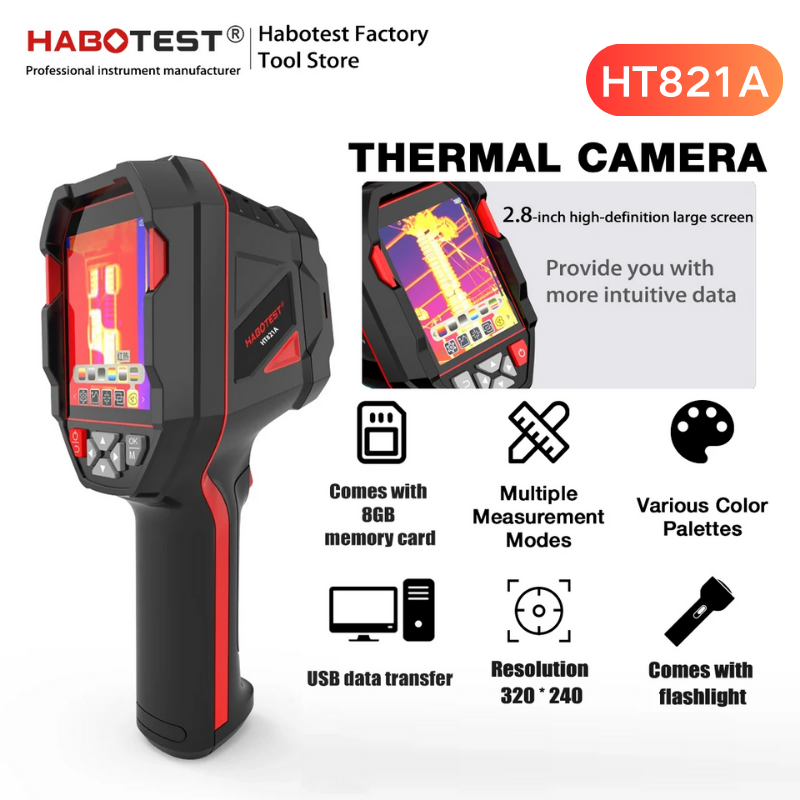 Тепловизионная камера HABOTEST – обзор и цена Thermal Imaging Camera Pcb Repair