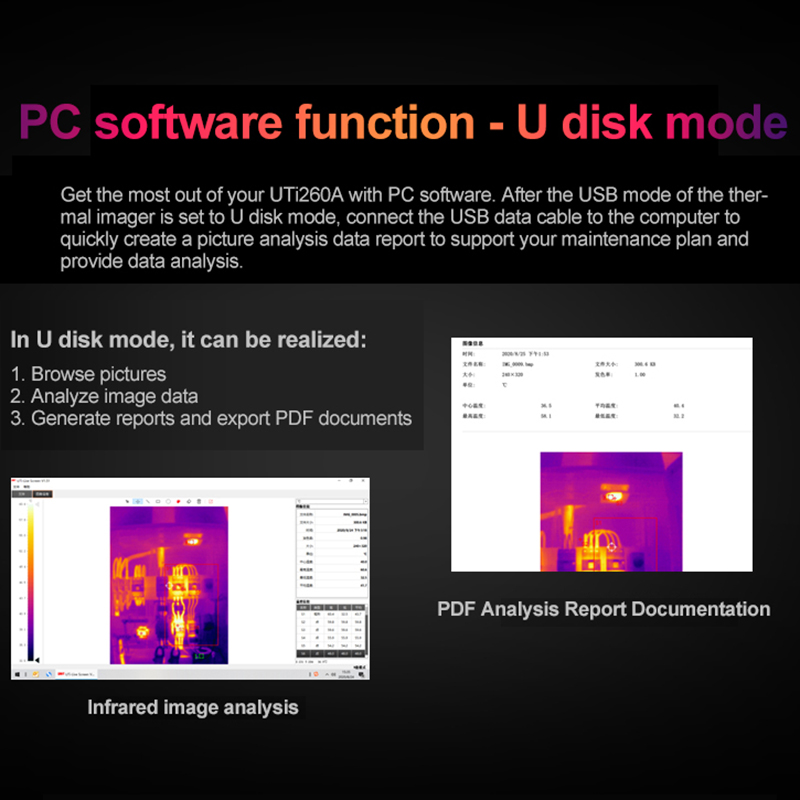 UNI-T UTI260B UTI260A Тепловиз – обзор и цена Thermal Imaging Camera Pcb Repair