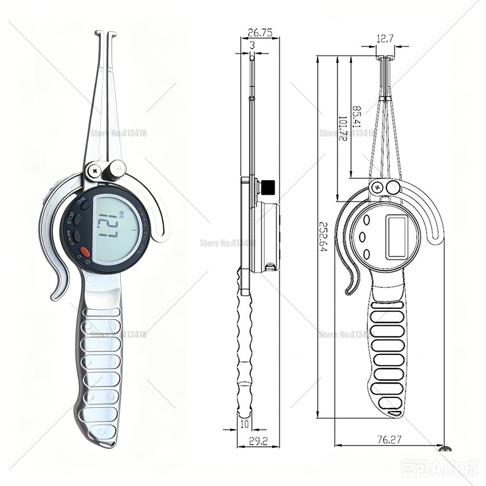 Внешний цифровой штангенциркул – обзор и цена Digital Caliper 150Mm Stainless Steel