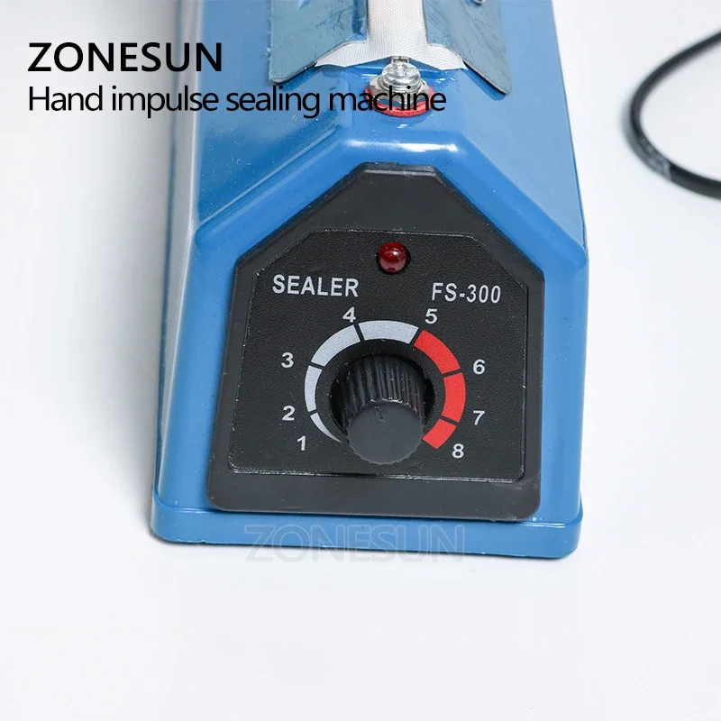 ZONESUN ZS-FS200 Ручной импуль – обзор и цена Plastic Bag Impulse Heat Sealer