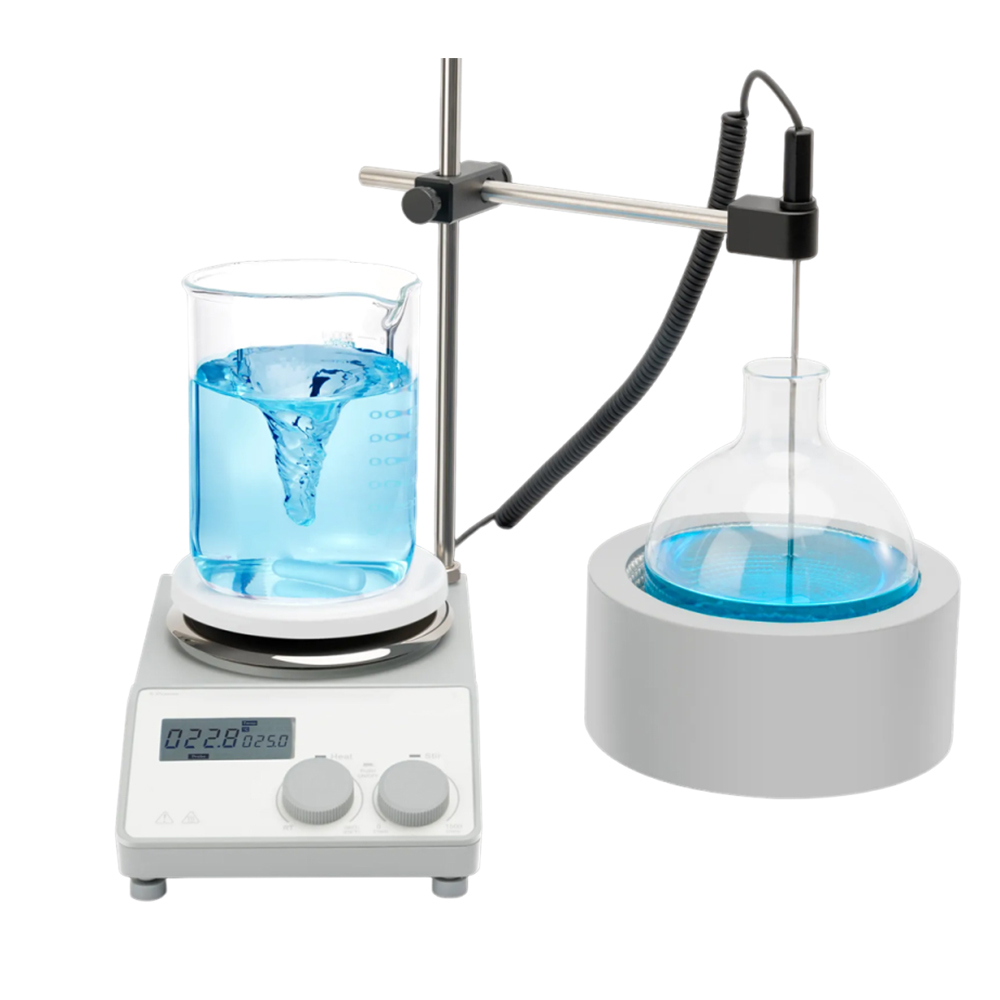 MS-H280-F100 Лабораторная ЖК-ц – обзор и цена Lab Magnetic Stirrer Hot Plate