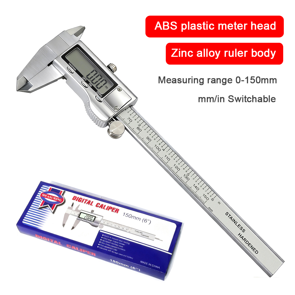 Цифровой штангенциркуль из цин – обзор и цена Digital Caliper 150Mm Stainless Steel