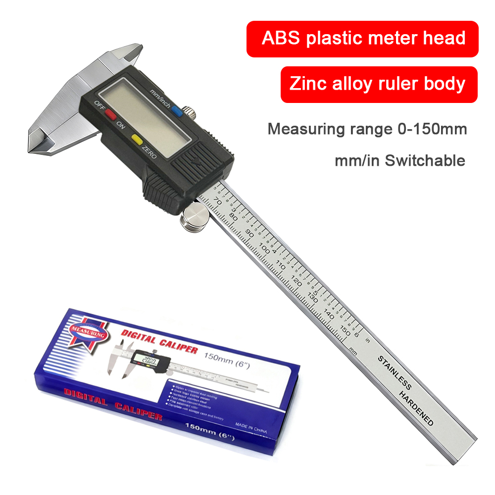 Цифровой штангенциркуль из цин – обзор и цена Digital Caliper 150Mm Stainless Steel