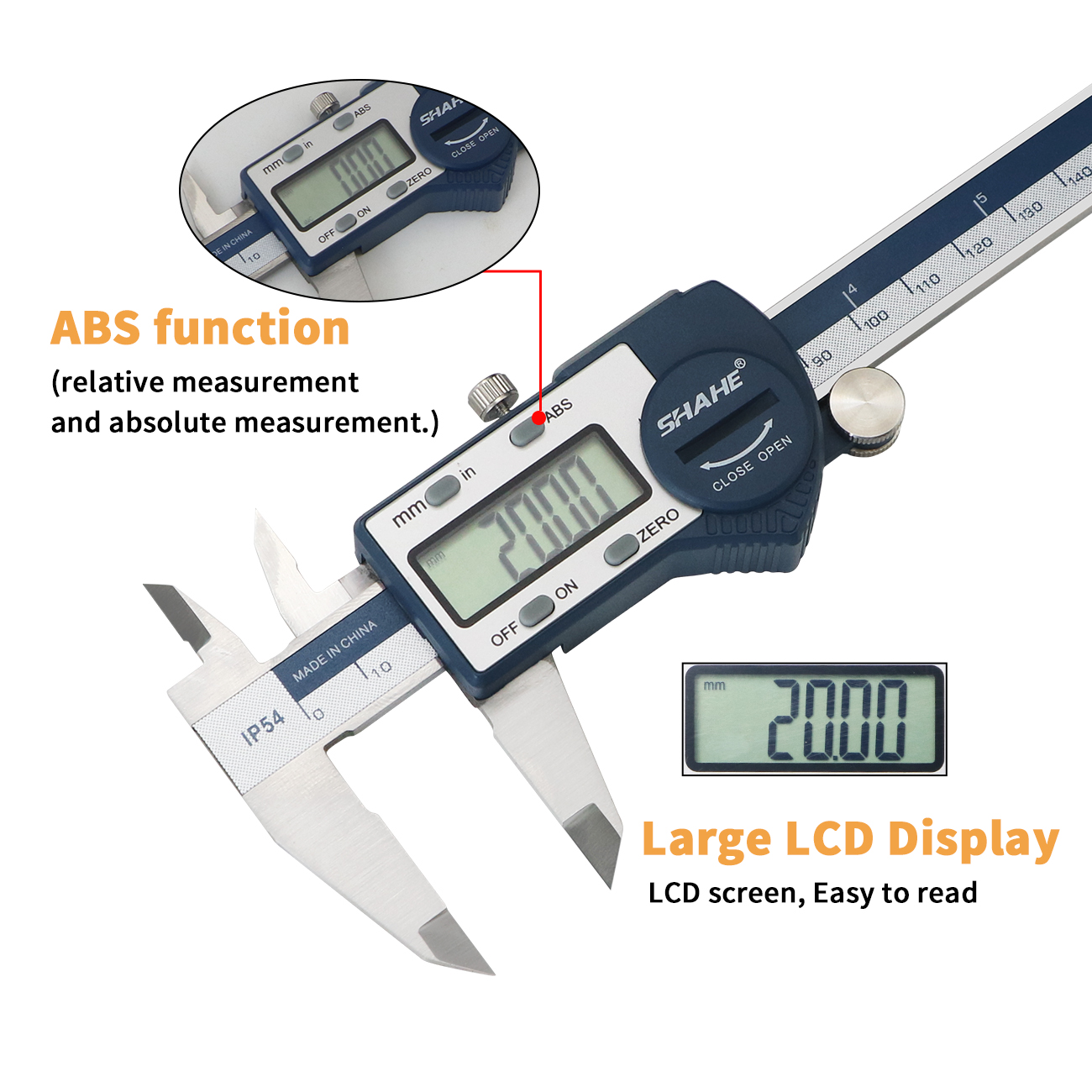 IP54 Водонепроницаемый цифрово – обзор и цена Digital Caliper 150Mm Stainless Steel