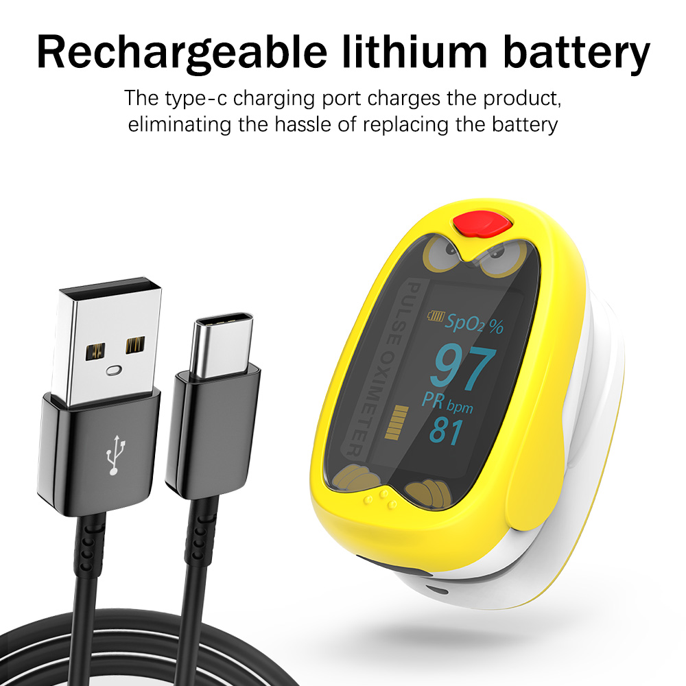Пульсоксиметр JYouCare перезар – обзор и цена Pulse Oximeter Fingertip Rechargeable