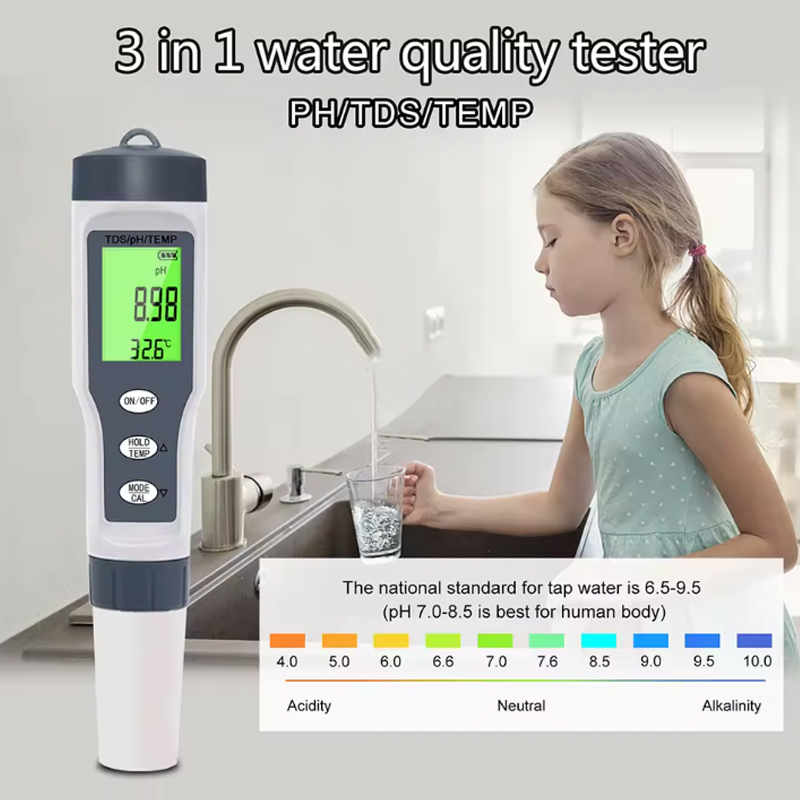 EZ 9901 Тестер качества воды 3 – обзор и цена Ph Meter Digital Water Tester