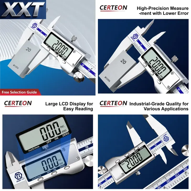 Цифровой штангенциркуль XXT из – обзор и цена Digital Caliper 150Mm Stainless Steel
