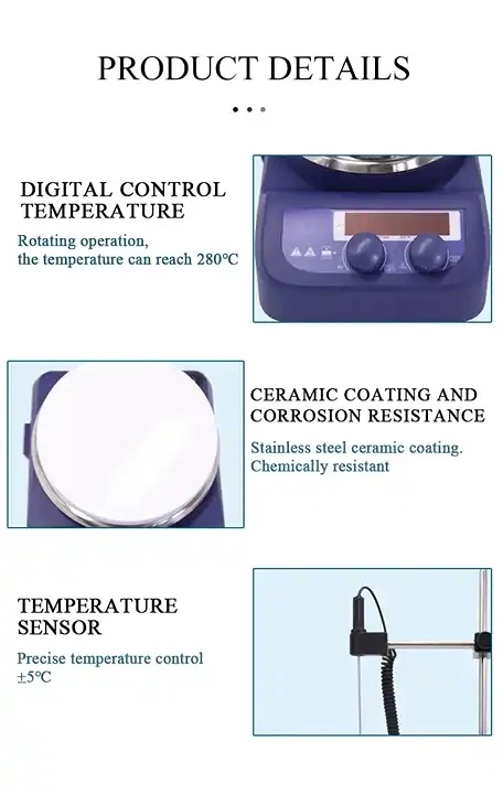 Промышленная магнитная мешалка – обзор и цена Lab Magnetic Stirrer Hot Plate