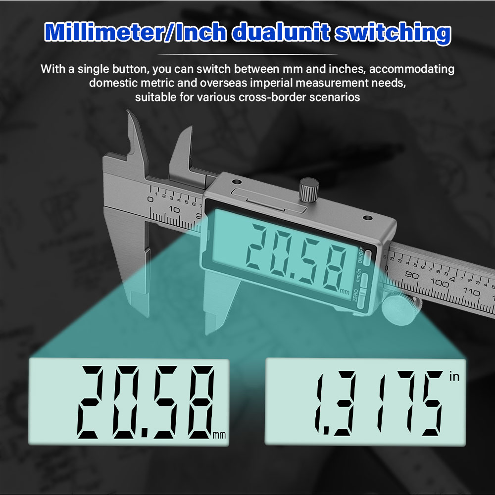 Новый цифровой штангенциркуль  – обзор и цена Digital Caliper 150Mm Stainless Steel