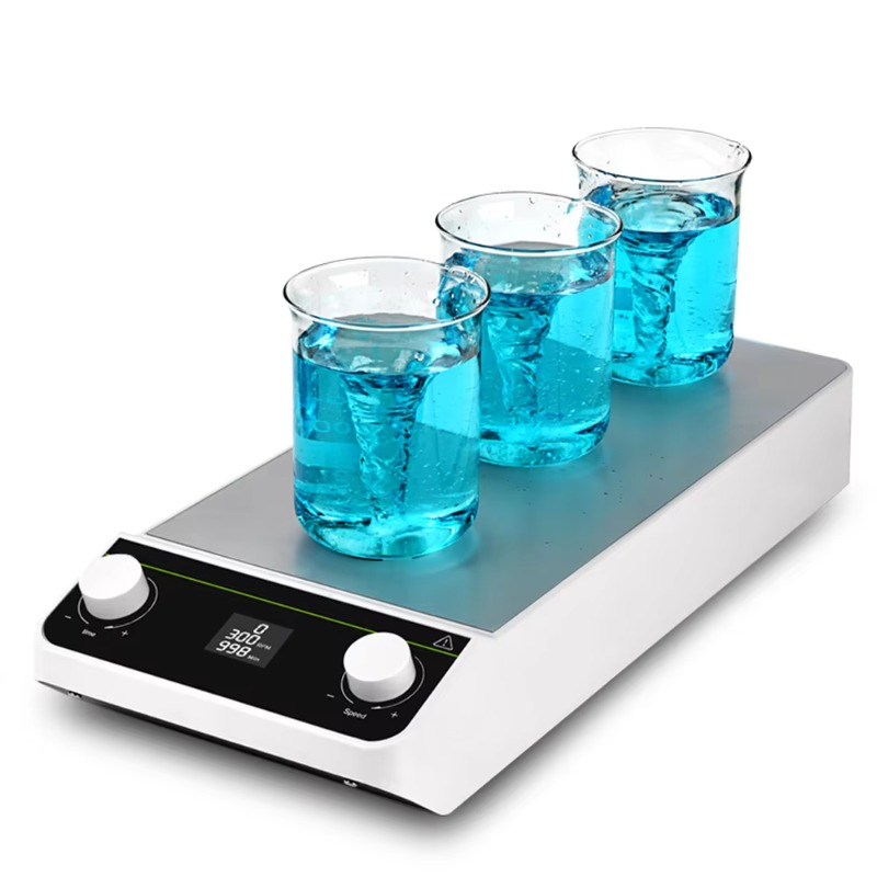 Многопозиционная лабораторная  – обзор и цена Lab Magnetic Stirrer Hot Plate