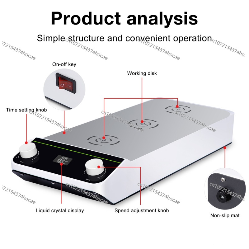 Многопозиционная лабораторная  – обзор и цена Lab Magnetic Stirrer Hot Plate