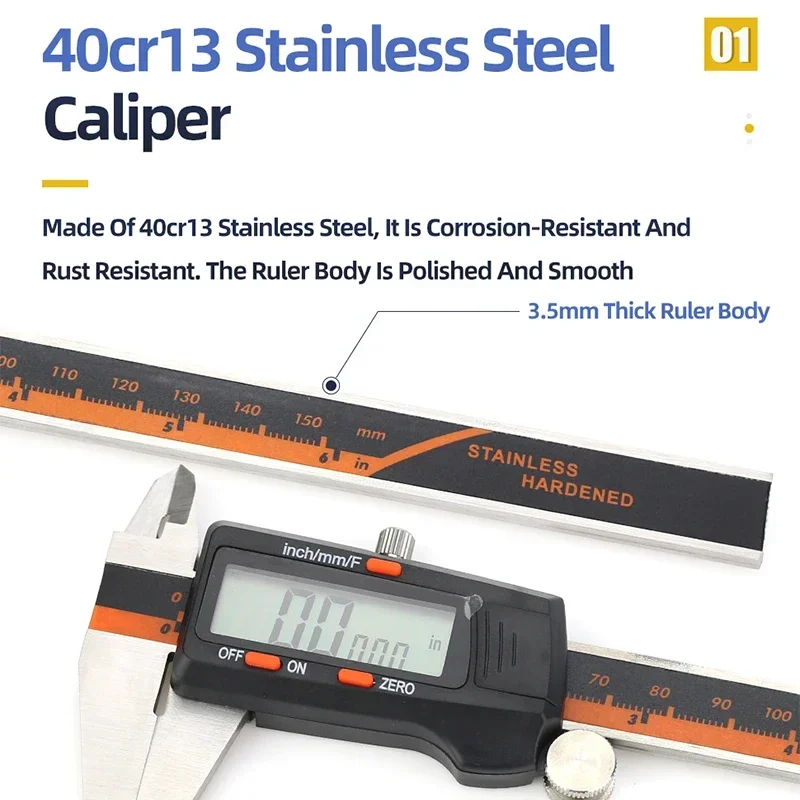 Металлический штангенциркуль с – обзор и цена Digital Caliper 150Mm Stainless Steel