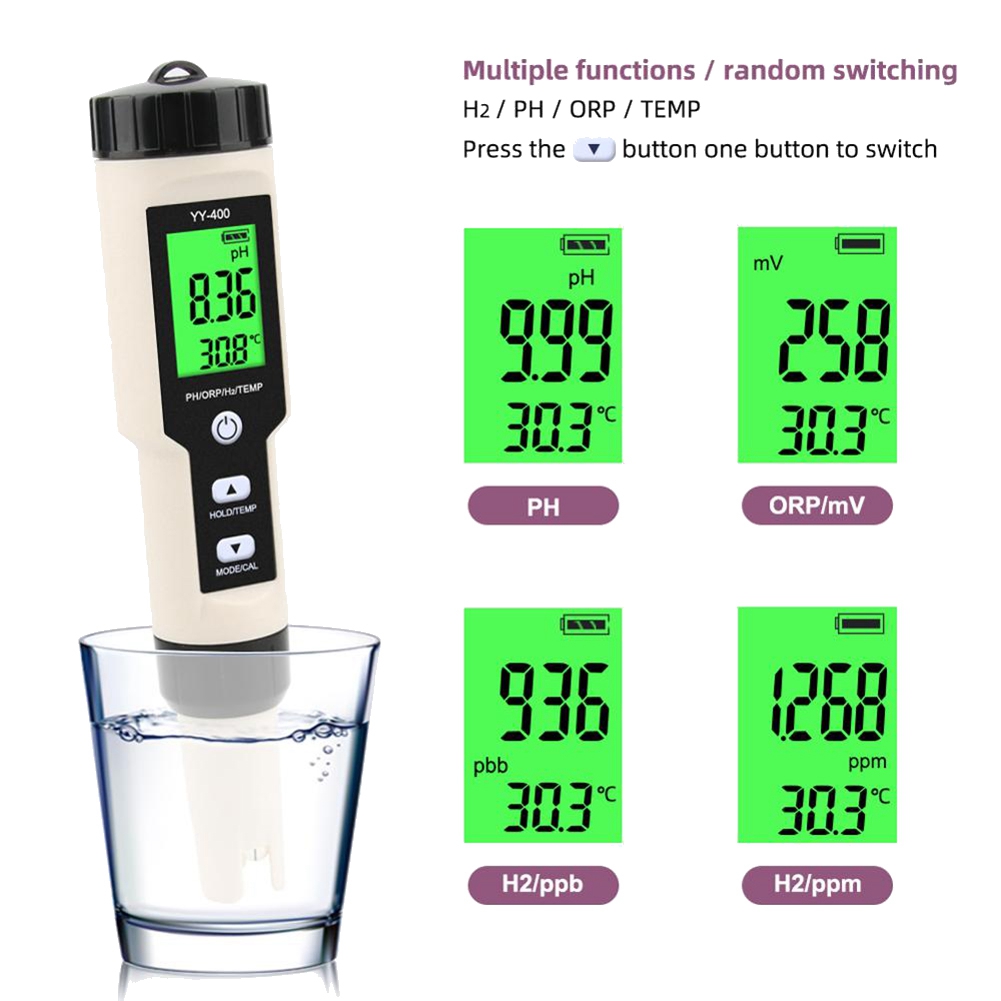 4 в 1, цифровой тестер PH/ORP/ – обзор и цена Ph Meter Digital Water Tester