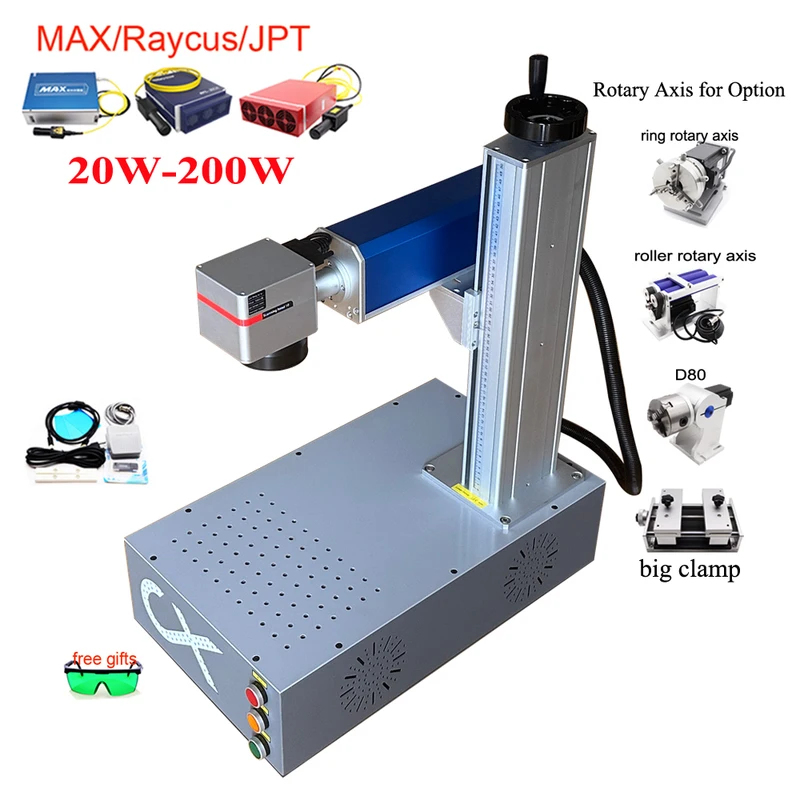 Лазерный маркировочный станок  – обзор и цена Fiber Laser Marking Machine 30W