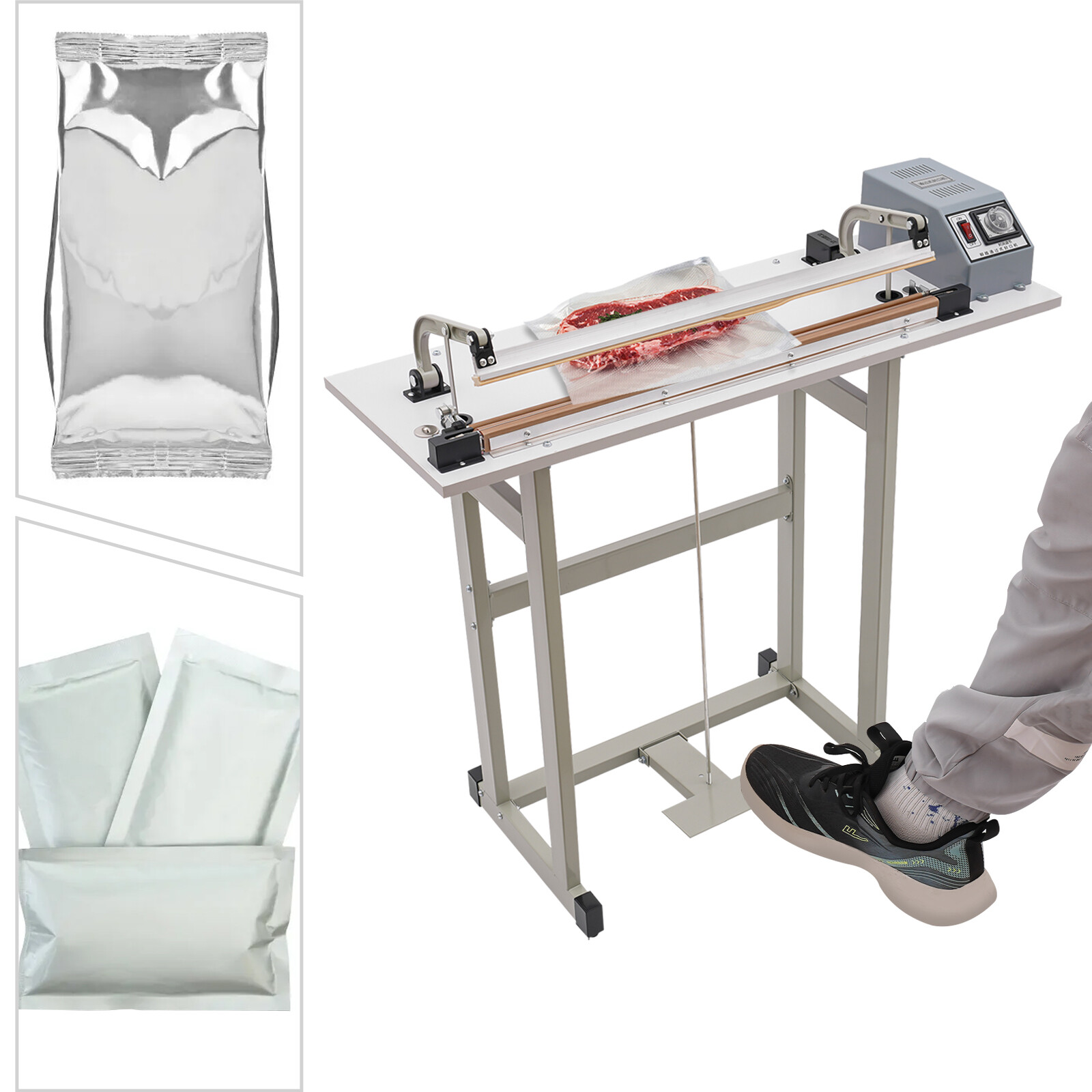 22,83-дюймовый импульсный терм – обзор и цена Plastic Bag Impulse Heat Sealer